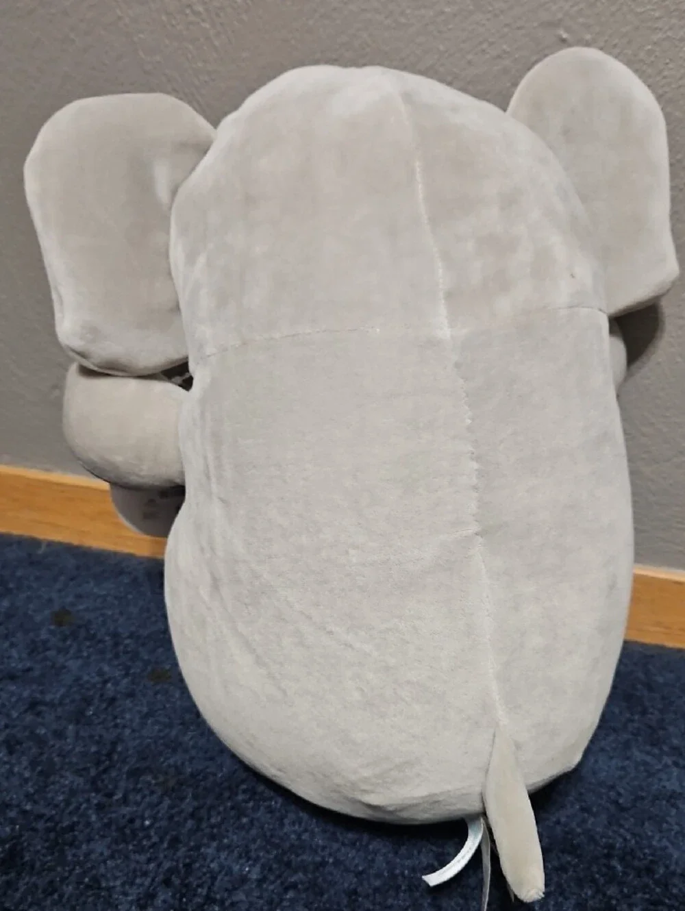 Squishmallows Cherish Elephant Plush - Grey & Cream